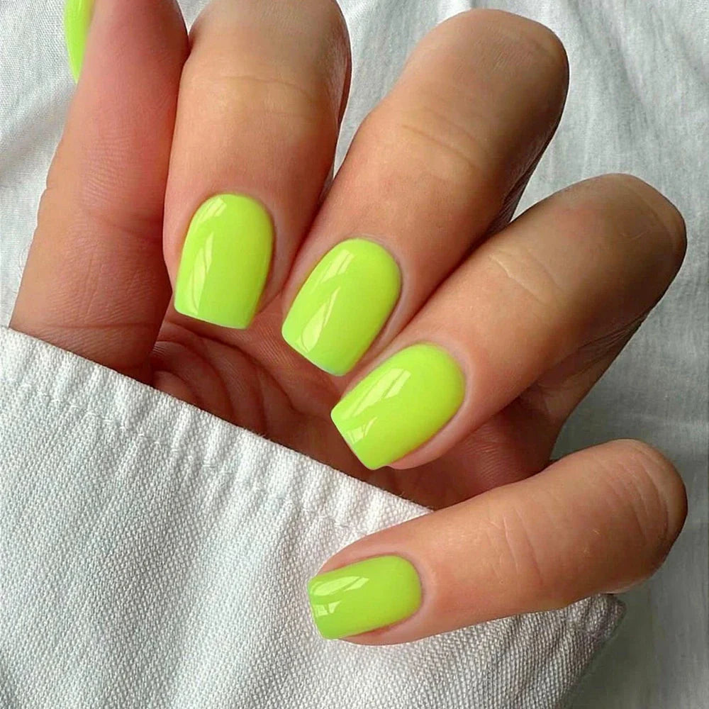 24 Pieces Navy Blue Acrylic Press On Nails