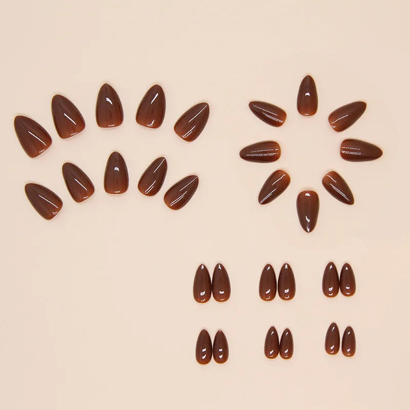 Almond Shaped Press On Nails Set 30 Pieces