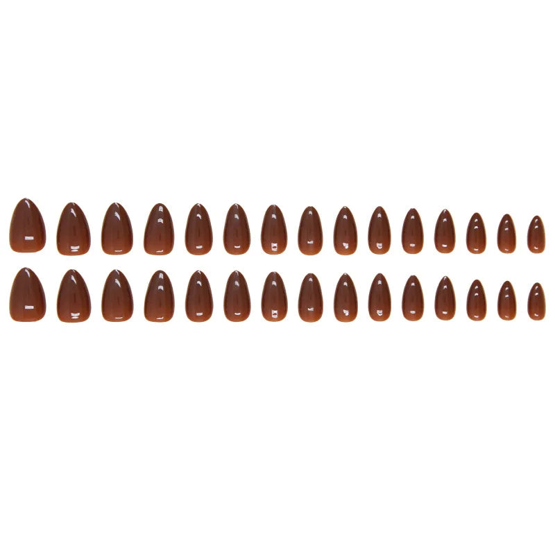Almond Shaped Press On Nails Set 30 Pieces