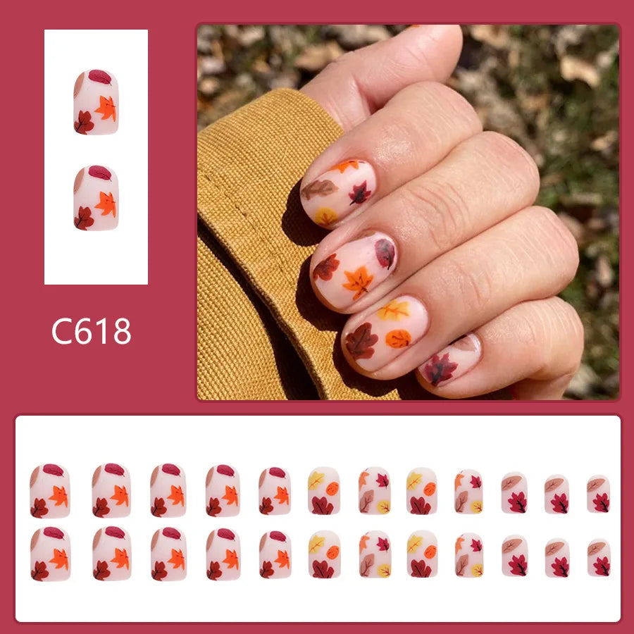 Autumn Press-On Nails