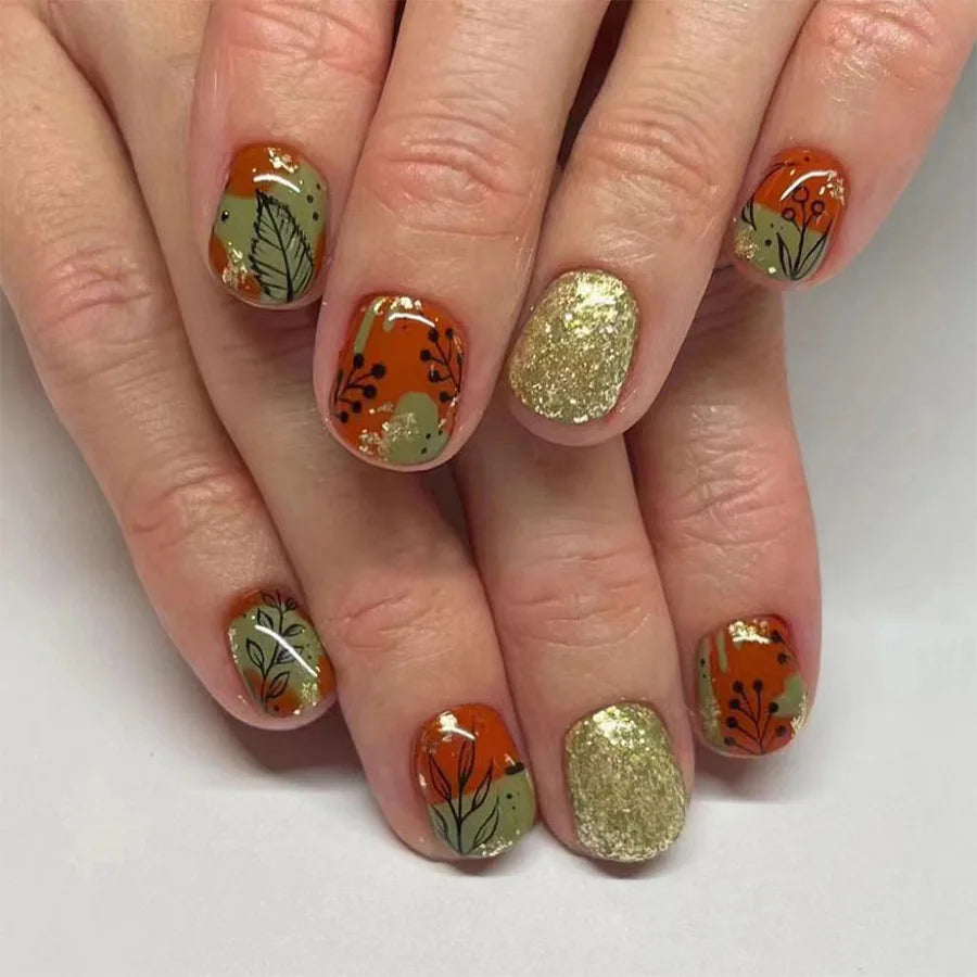 Autumn Press-On Nails