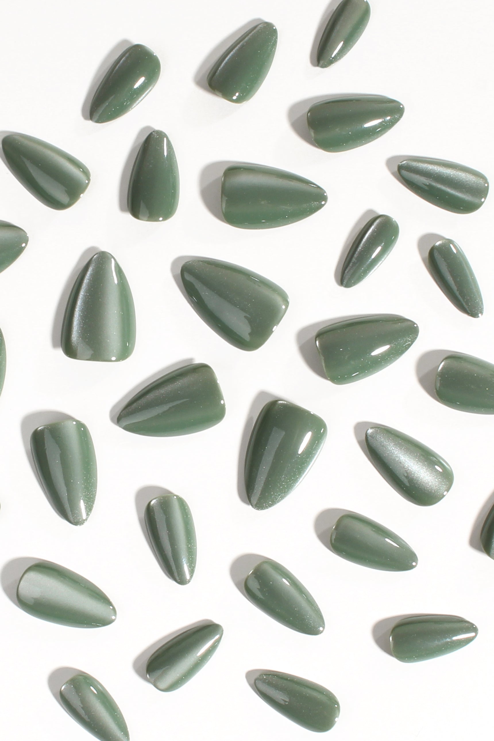 Sage Quartz | Soft & Durable Press-On Nails