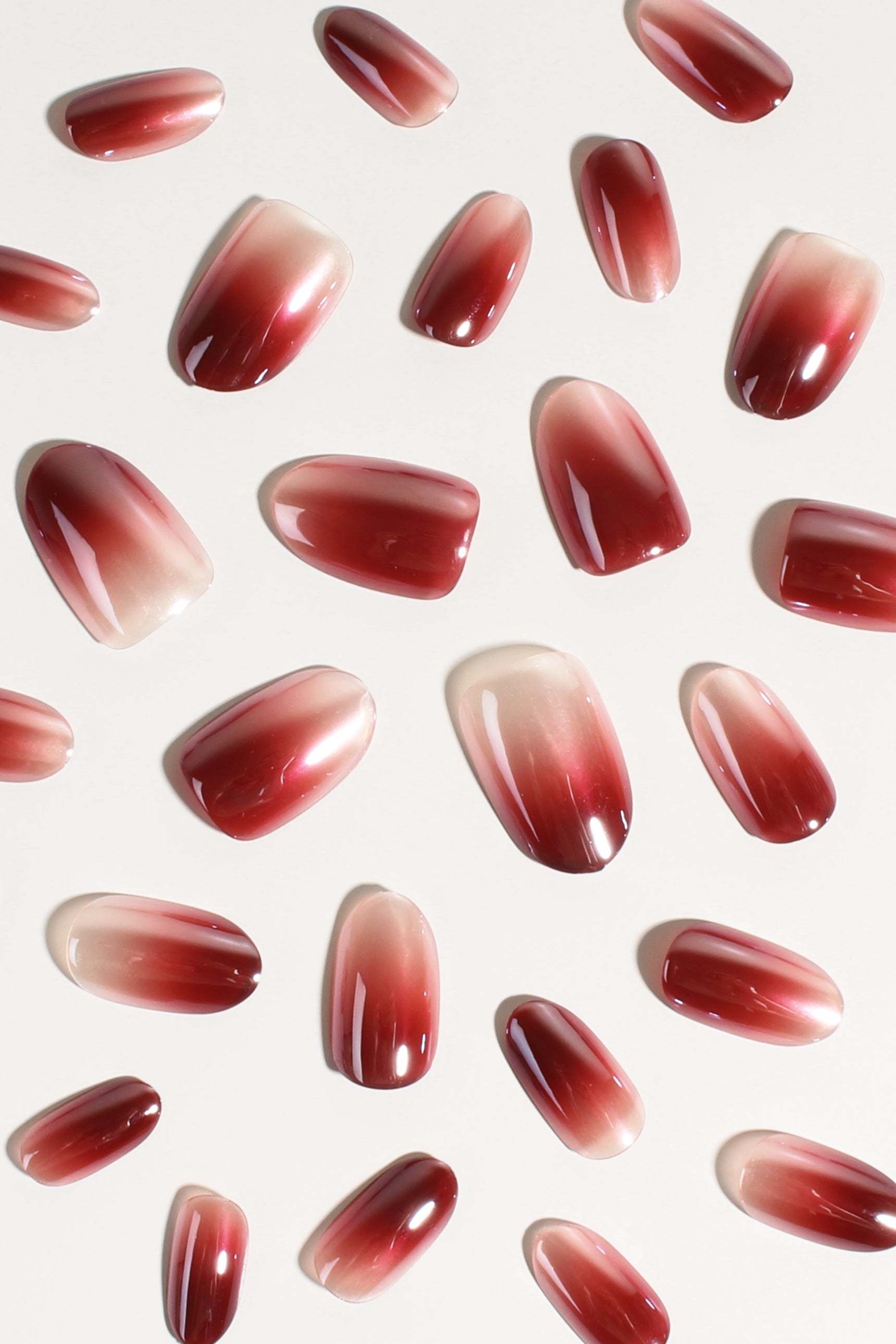 Wine Frost | Soft & Durable Press-On Nails