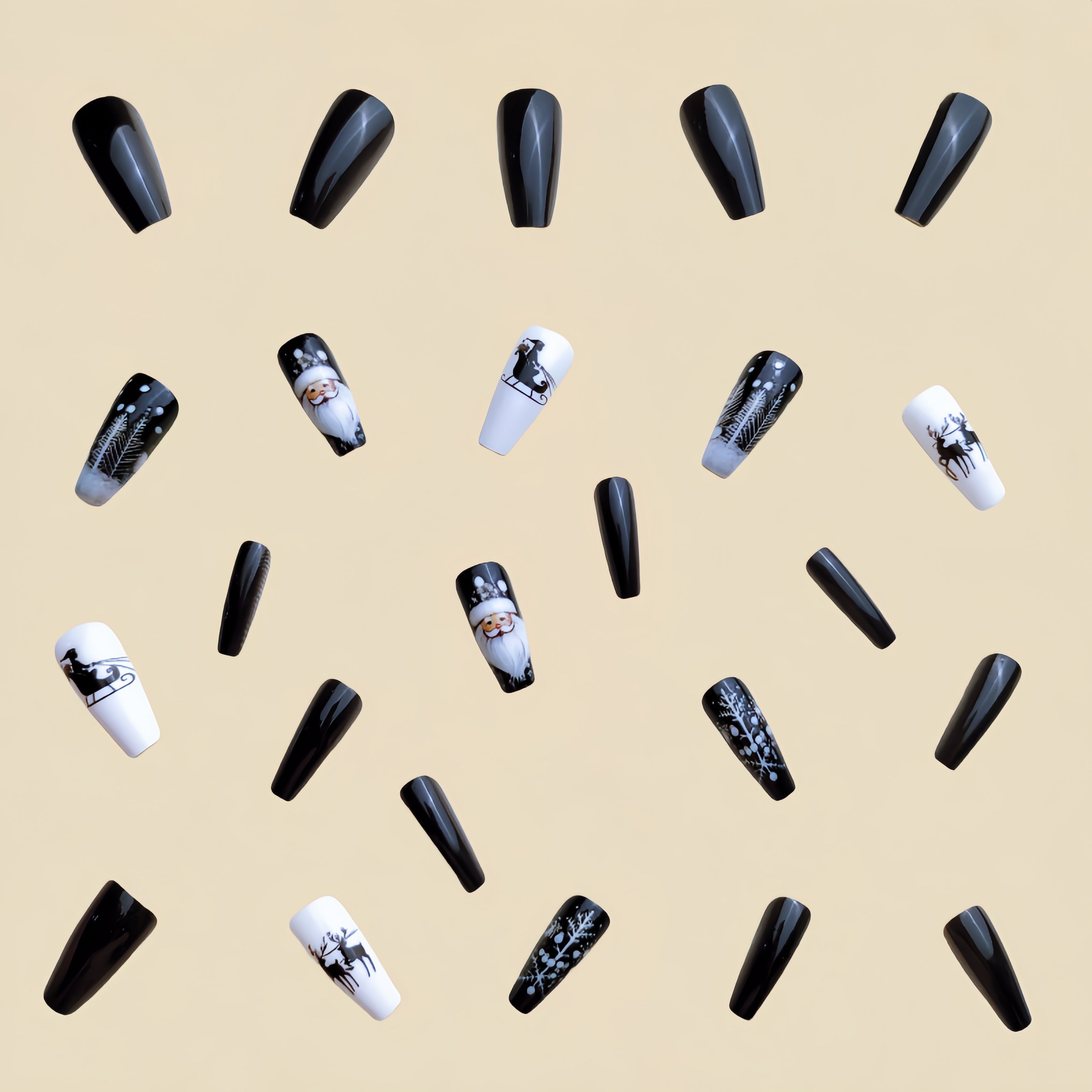 Black Ballet Press-On Nails