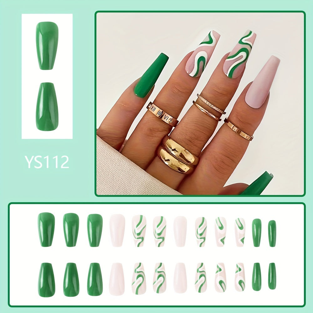 Long Ballerina Press-On Nails