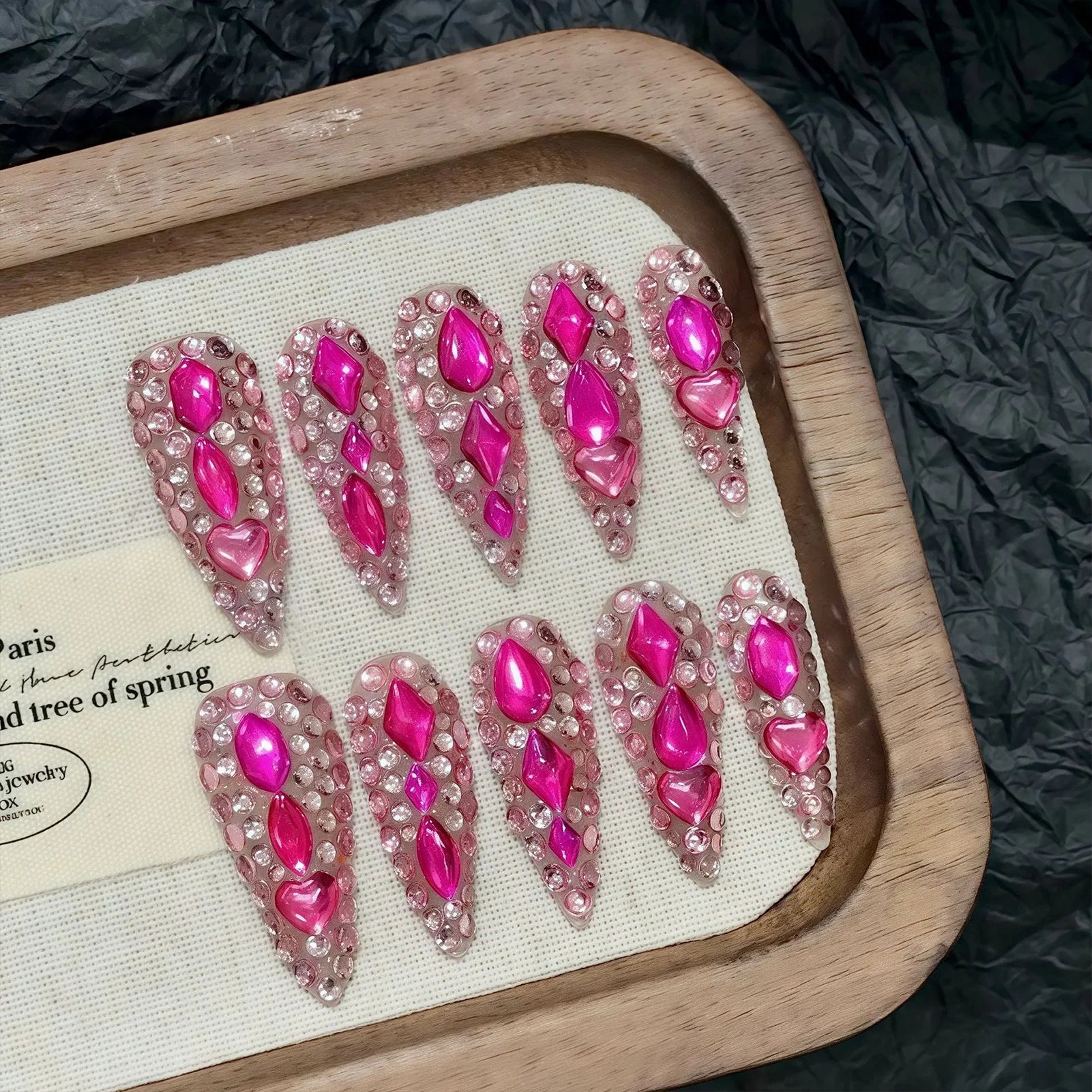 Luxury Handmade Press On Stiletto Nails