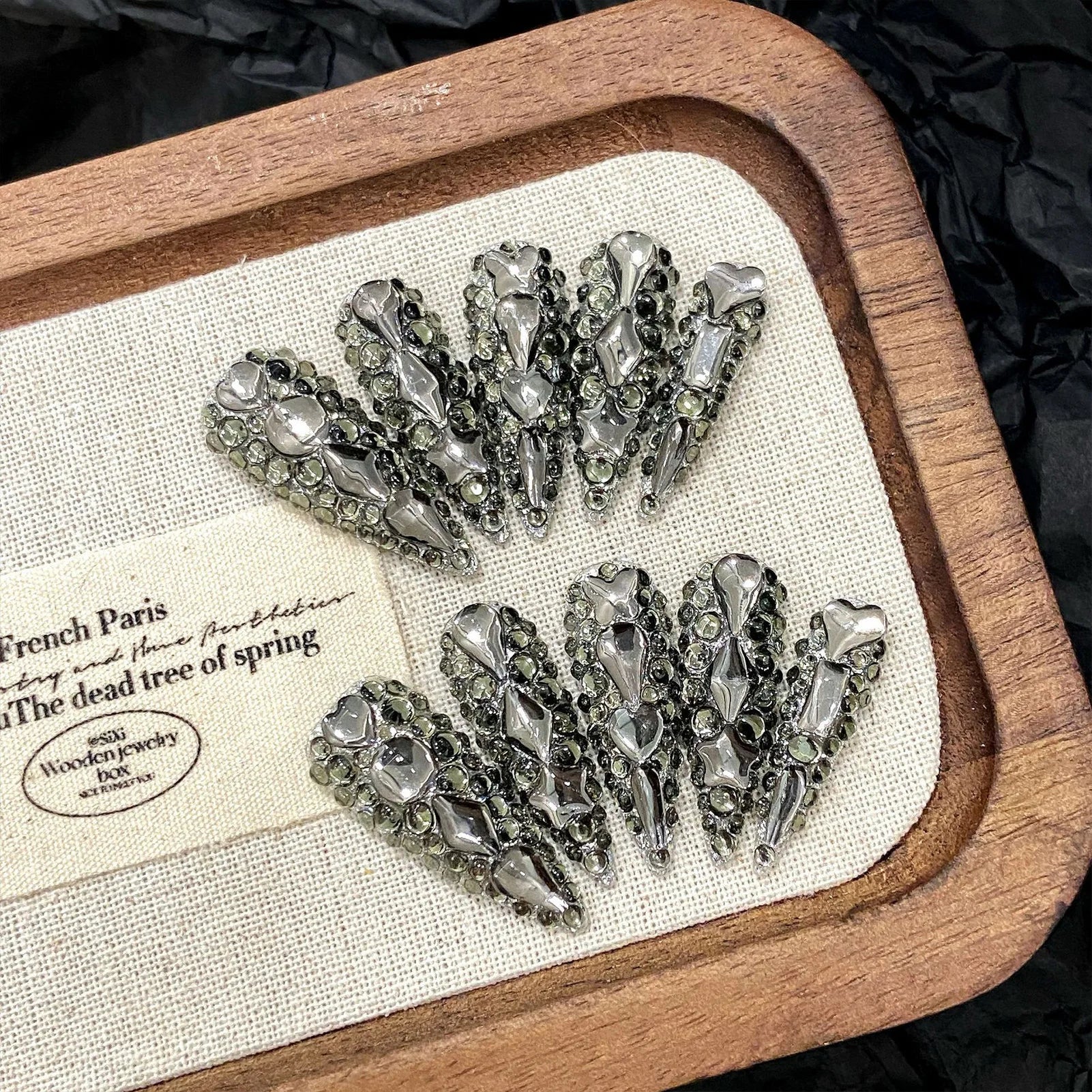 Luxury Handmade Press On Stiletto Nails