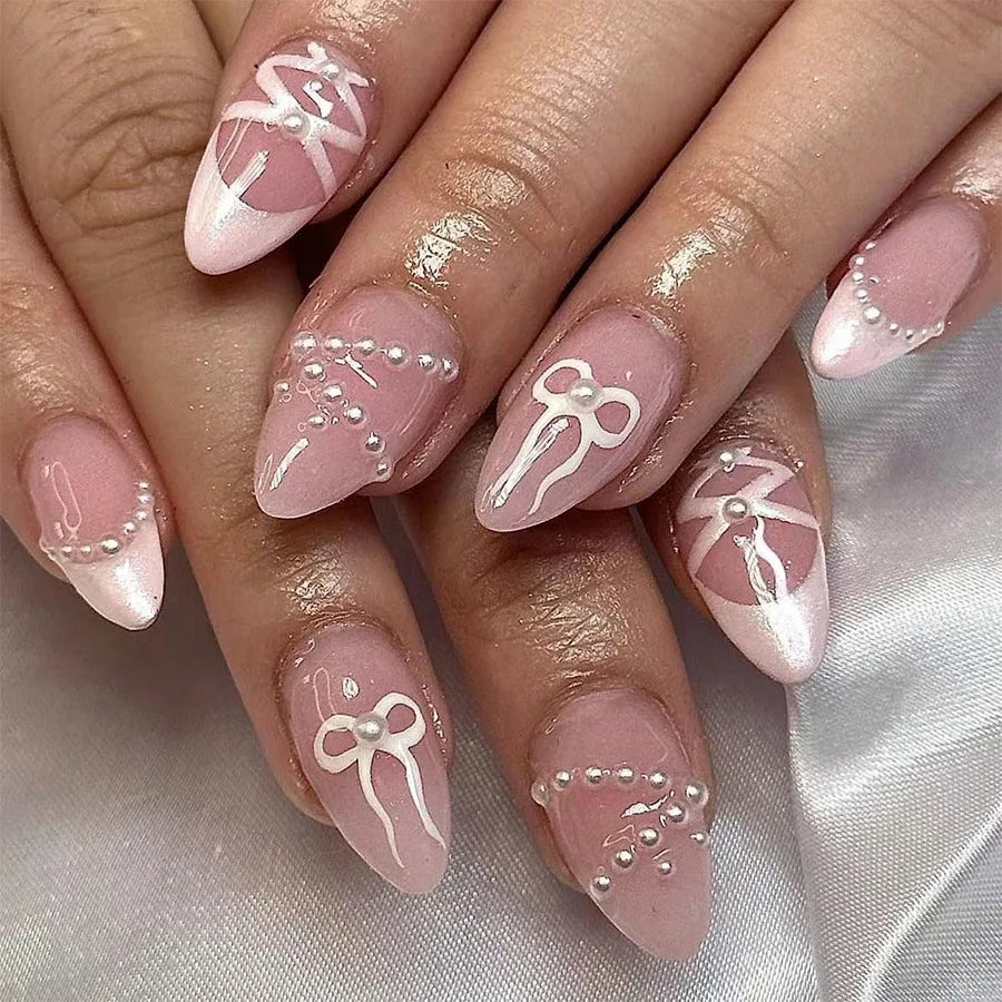 Chic Almond Press-On Nails