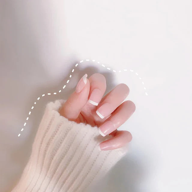 Blue Flame Love Press-On Nails