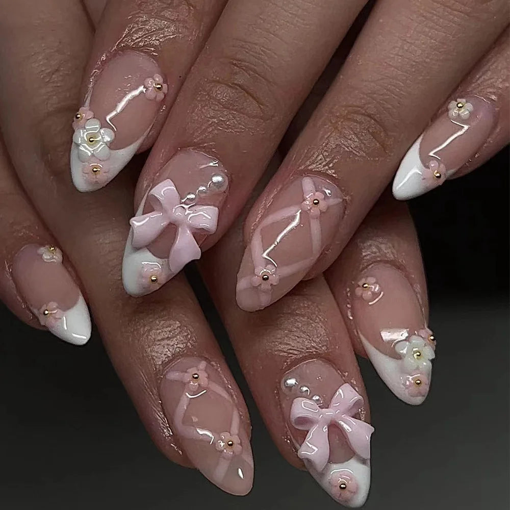 Chic Almond Press-On Nails