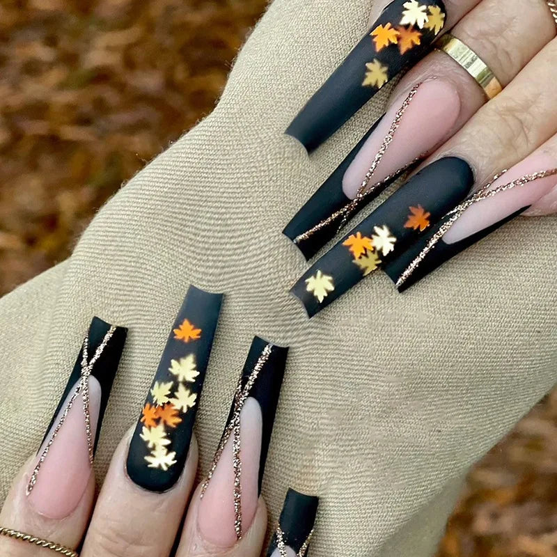 Glamorous Rhinestone-Studded Press-On Nails